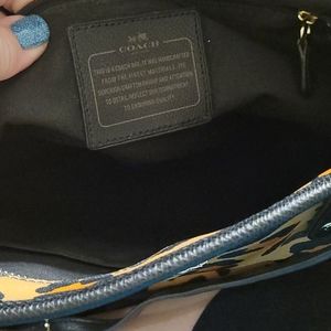 Coach shoulder tote